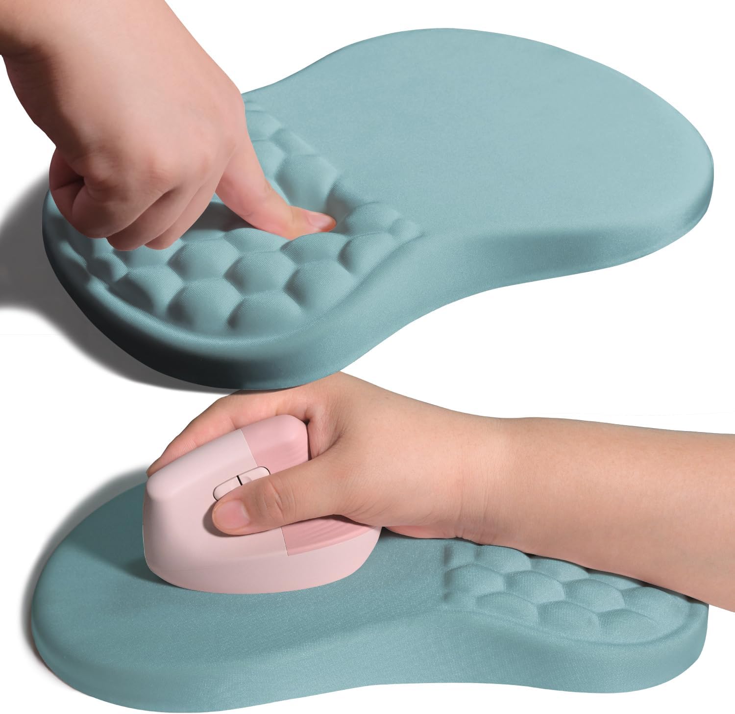 Comfort & Support: Armanza Memory Foam Mouse Pad