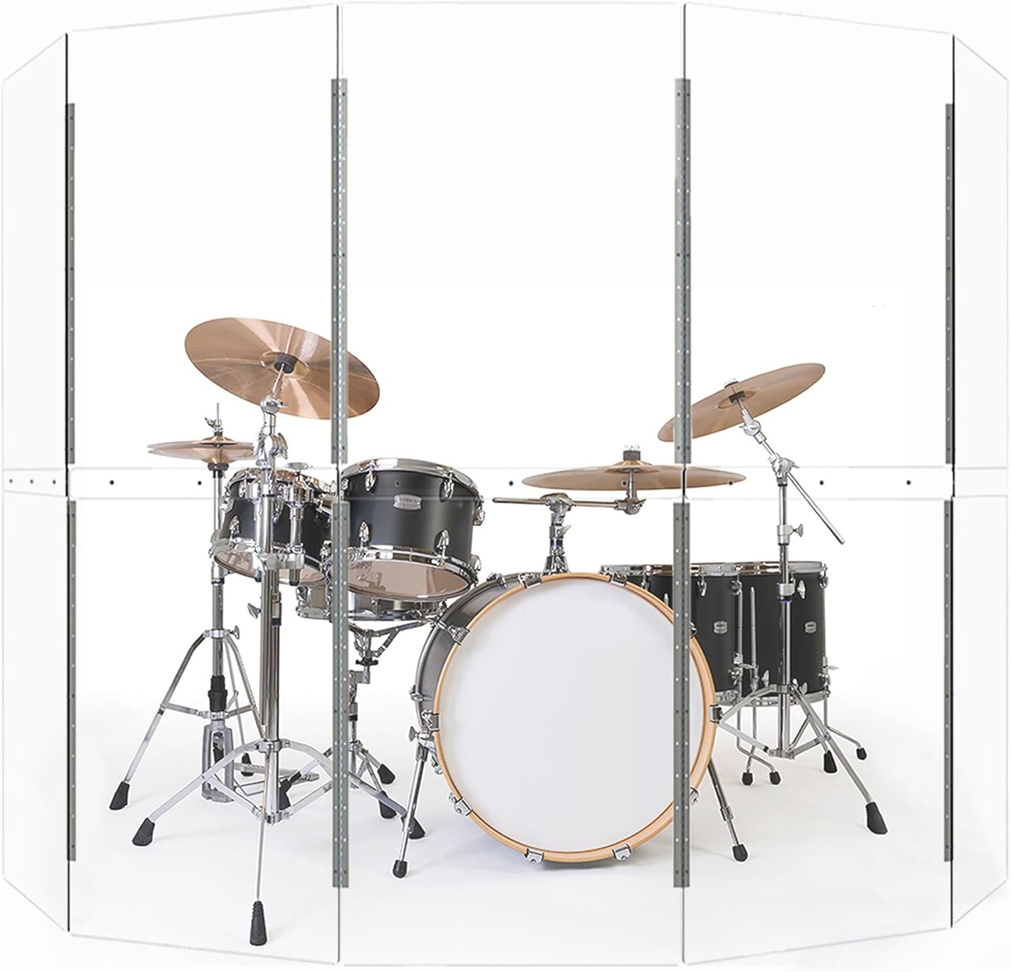 Portable 5-Panel Drum Shield for Home and Performance Use