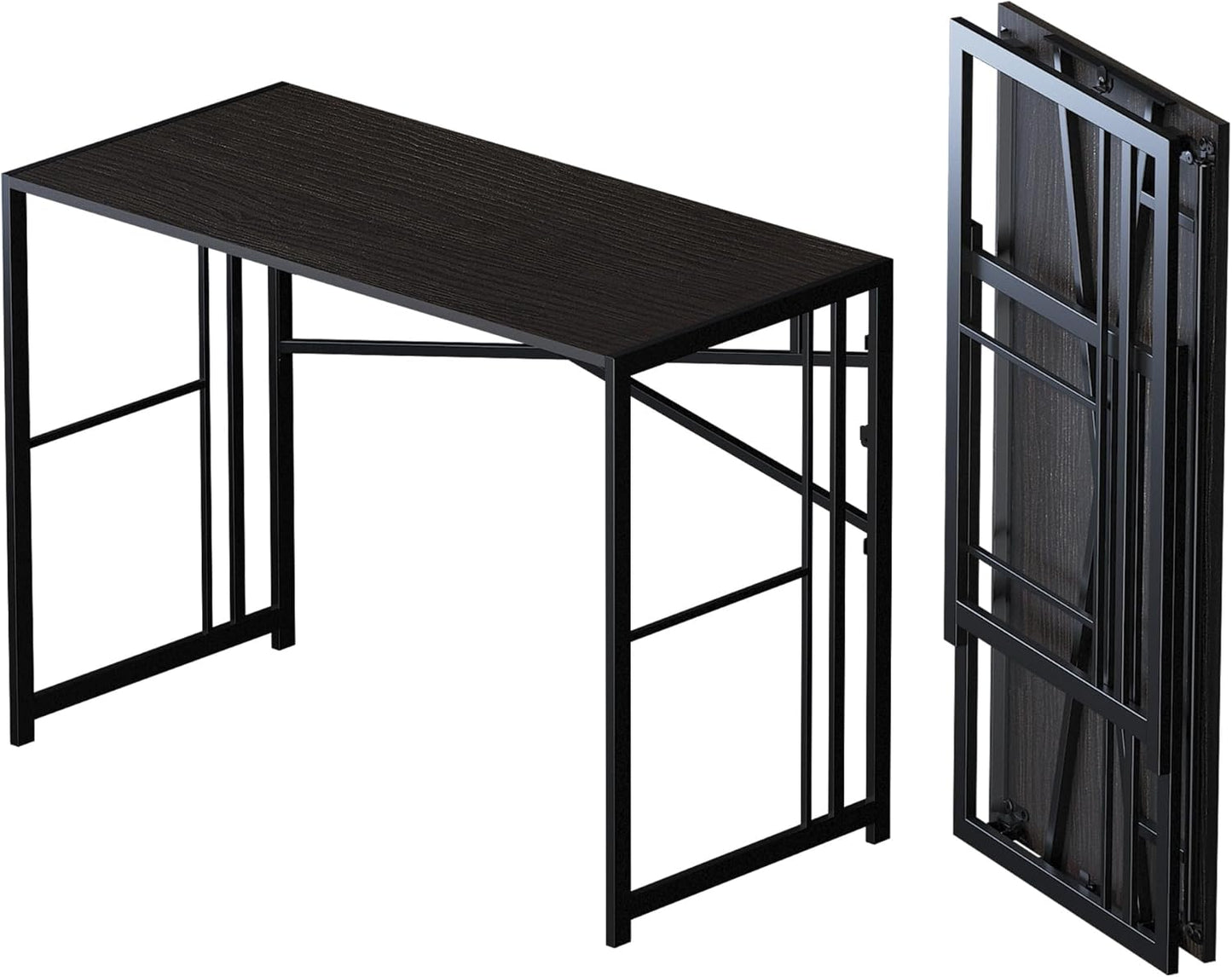 Folding Desk 40 inch for Writing Gaming and Home Office Use