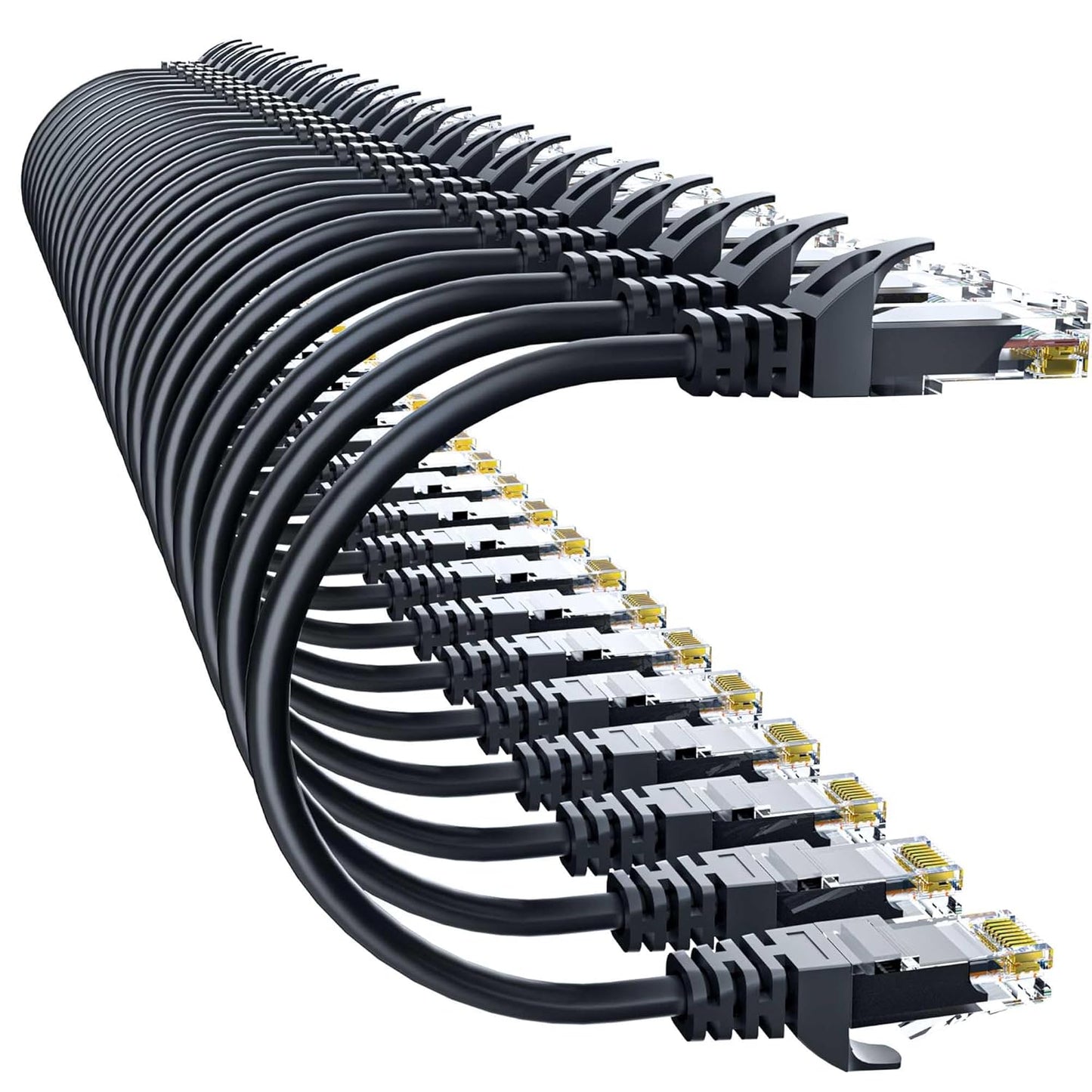High-Speed Cat 6 Ethernet Cable 3FT for Home and Office Use