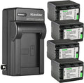 4000mAh Lithium-Ion 4-Pack Batteries with AC Charger - Replacement