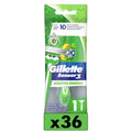 Gillette Sensor3 Sensitive Men's Disposable Razor - Gentle Close
