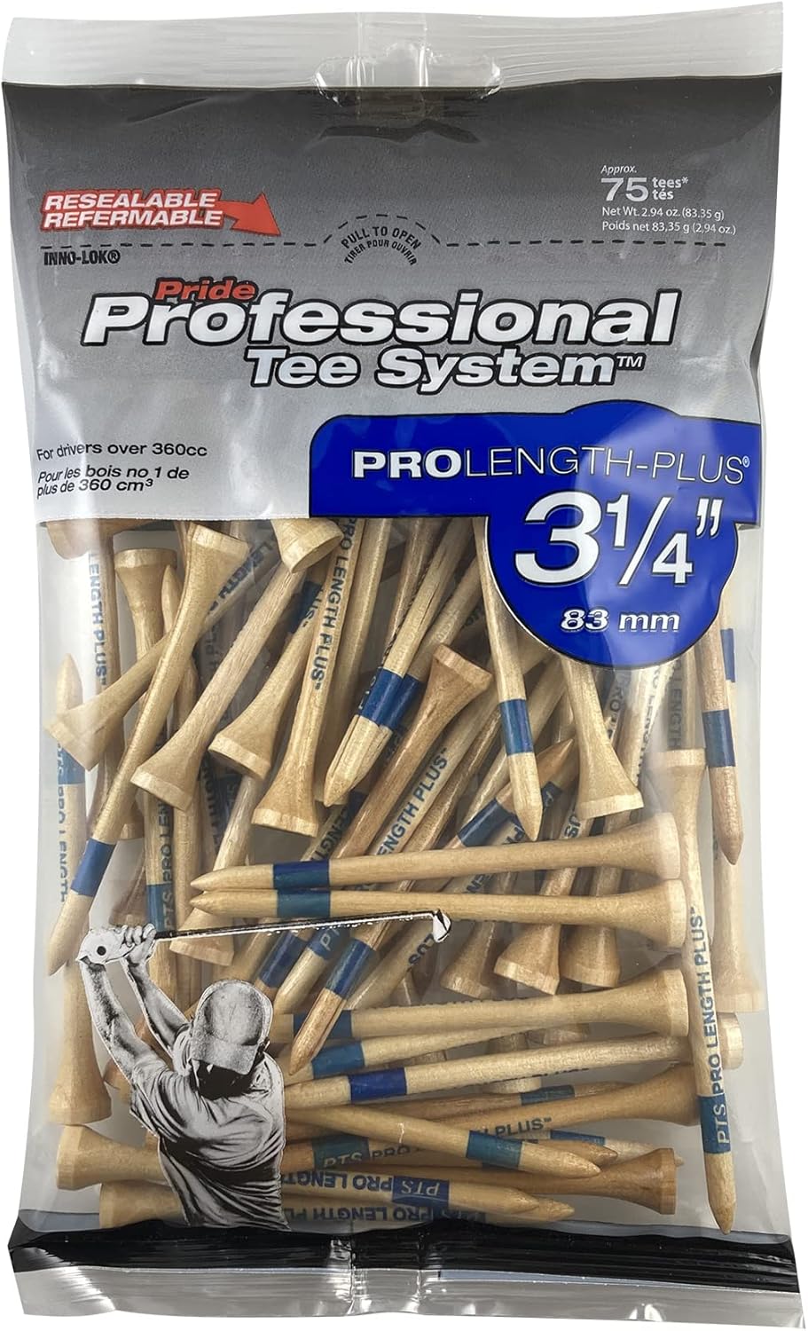 ProLength Plus Tee - Superior Stability & Distance!