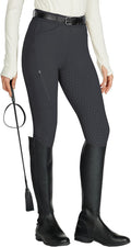 Women's Horse Riding Pants Full Seat Silicone Breeches - Zipper
