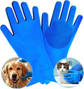 Pet Grooming Gloves - Heat Resistant, High Density Teeth, 5 Finger Design
