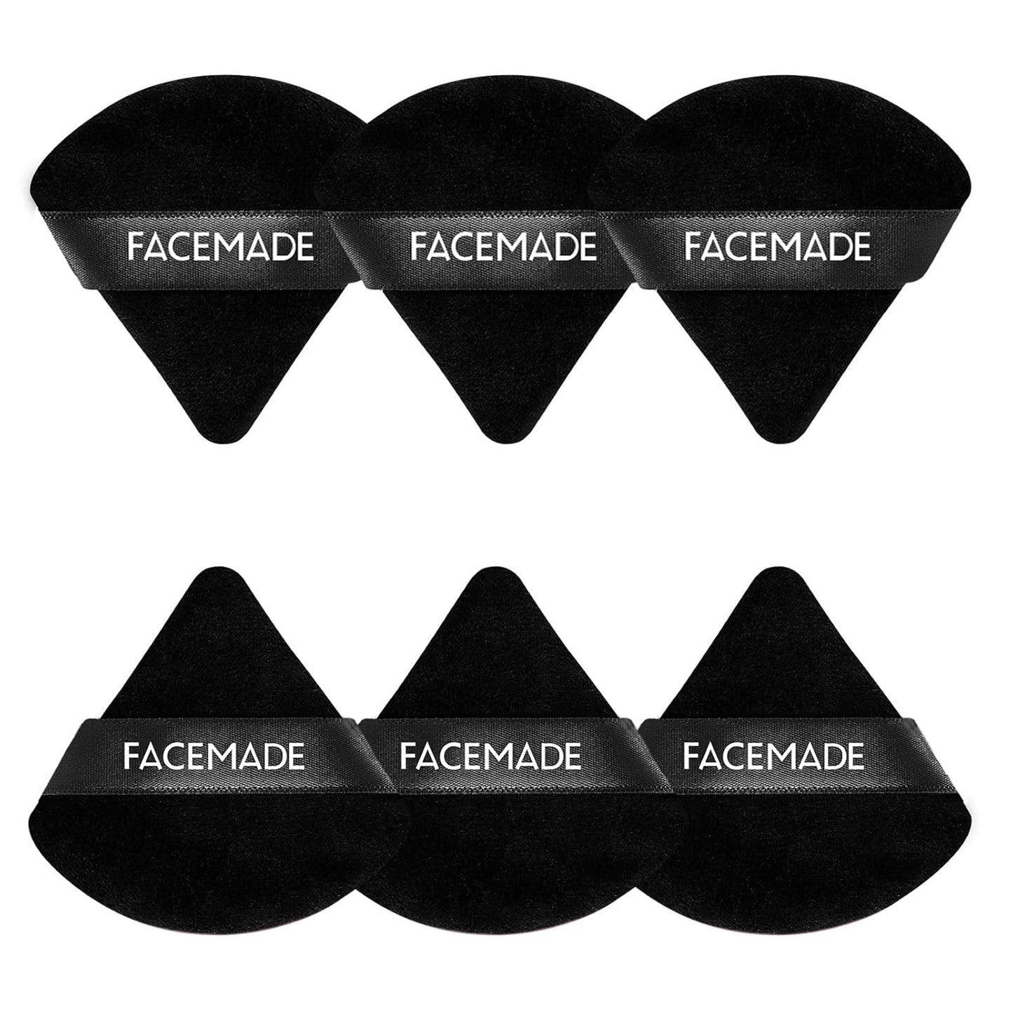Travel-friendly Face Powder Puff Set by FACEMADE