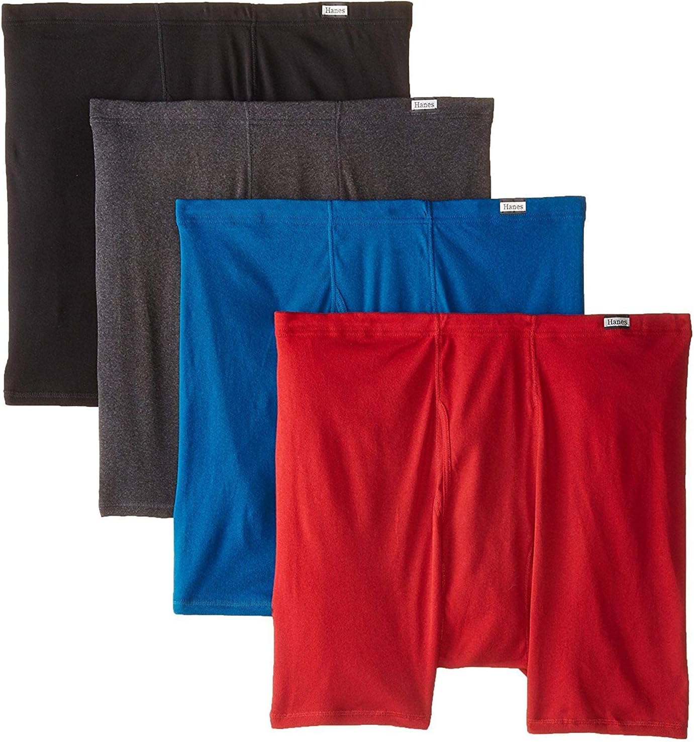 Hanes Mens Tagless Boxer Briefs with ComfortSoft Waistband