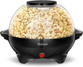 Popcorn Machine 6-Quart Popcorn Popper Maker - Quick-Heat Electric
