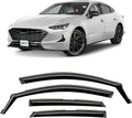 CLIM ART in-Channel Rain Guards for Sonata 2020-2025 - Durable 4 pcs