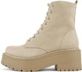 Soda FLING Women Chunky Lug Sole Combat Ankle Boot