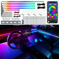 Dreamcolor Acrylic Car LED Strip Kit Dual Zone Sound Active - 175 in