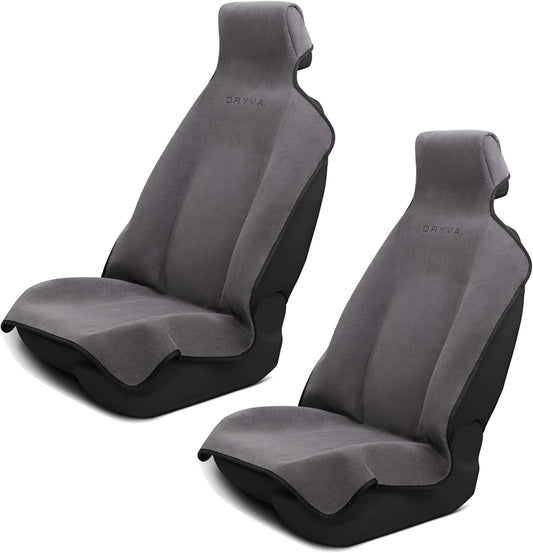 DryvaSeat Premium Microfiber Towel Car Seat Cover - Waterproof