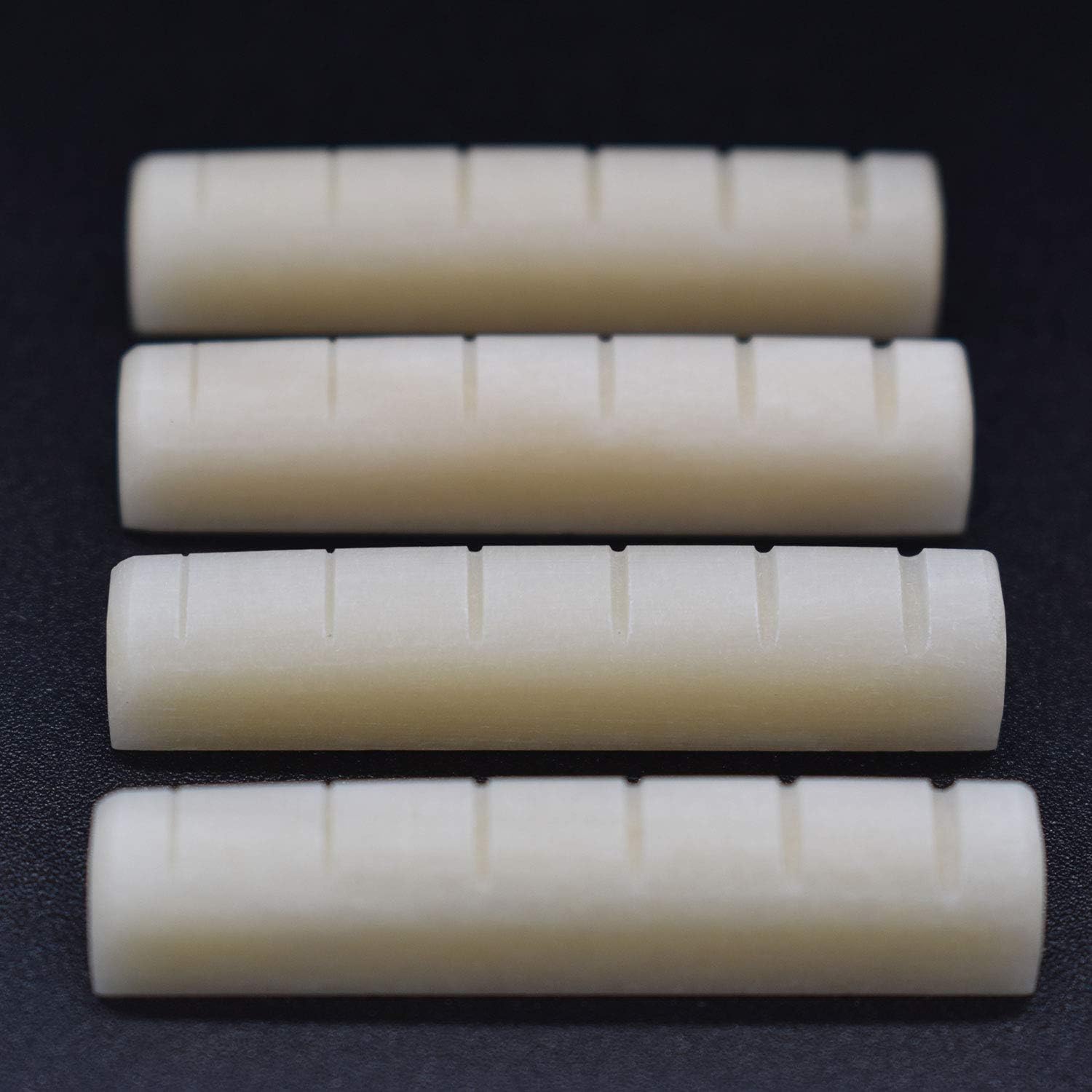 Vintage Style Bone Guitar Nuts - 43mm, 4 Pack