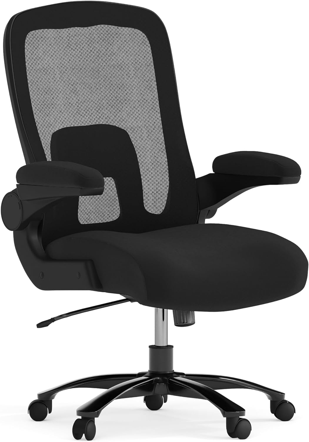 Big & Tall Swivel Chair with Lumbar Support