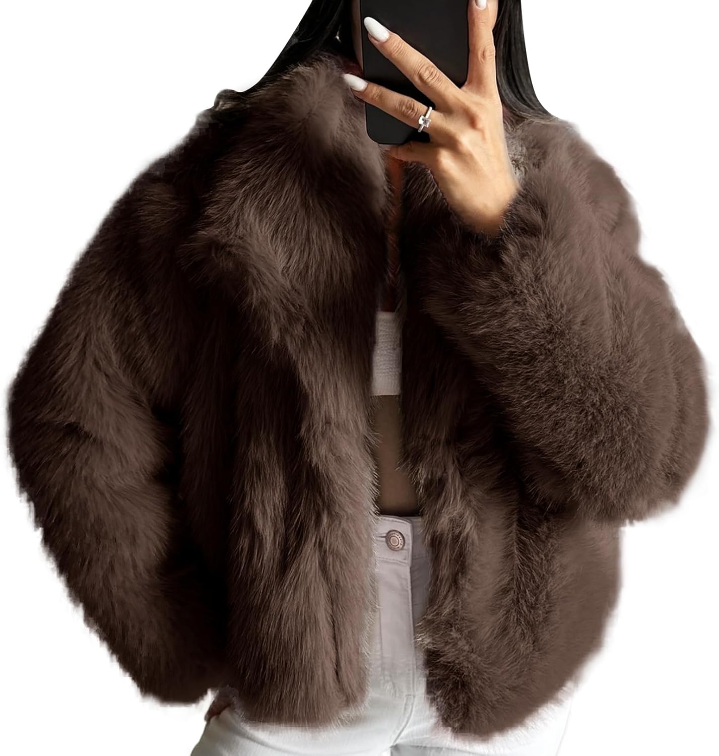 Faux Fur Jacket for Women - Cozy and Stylish Winter Outerwear
