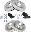 TRQ Front and Rear Brake Pad & Rotor Kit for 2003-2006 Acura MDX