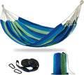 Brazilian Double Hammock for Two with Tree Straps and Comfort