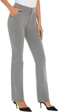 Ease into Comfort Barely Bootcut Stretch Dress Pants (Style TLH2)