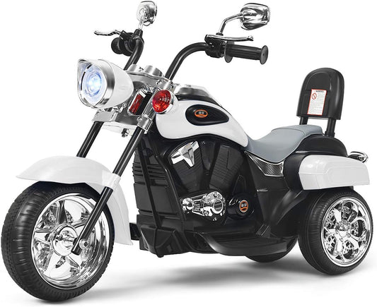 Costzon Kids Motorcycle - 6V Battery Powered Ride on Chopper