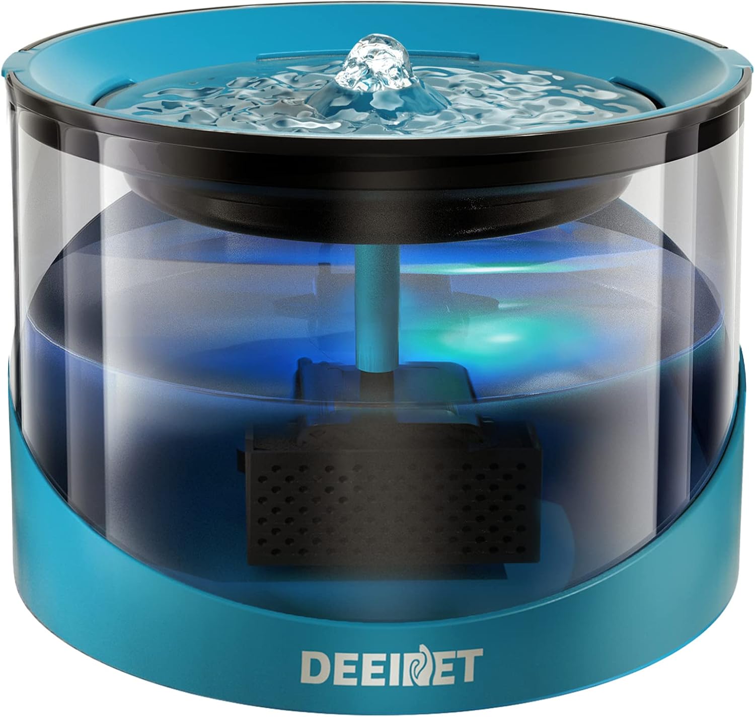 Cat Water Fountain 74oz Ultra Quiet Automatic Dispenser for Pets