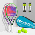 Kids Tennis Racket Set 19ft 23ft 25ft - Junior Racquets with Bag