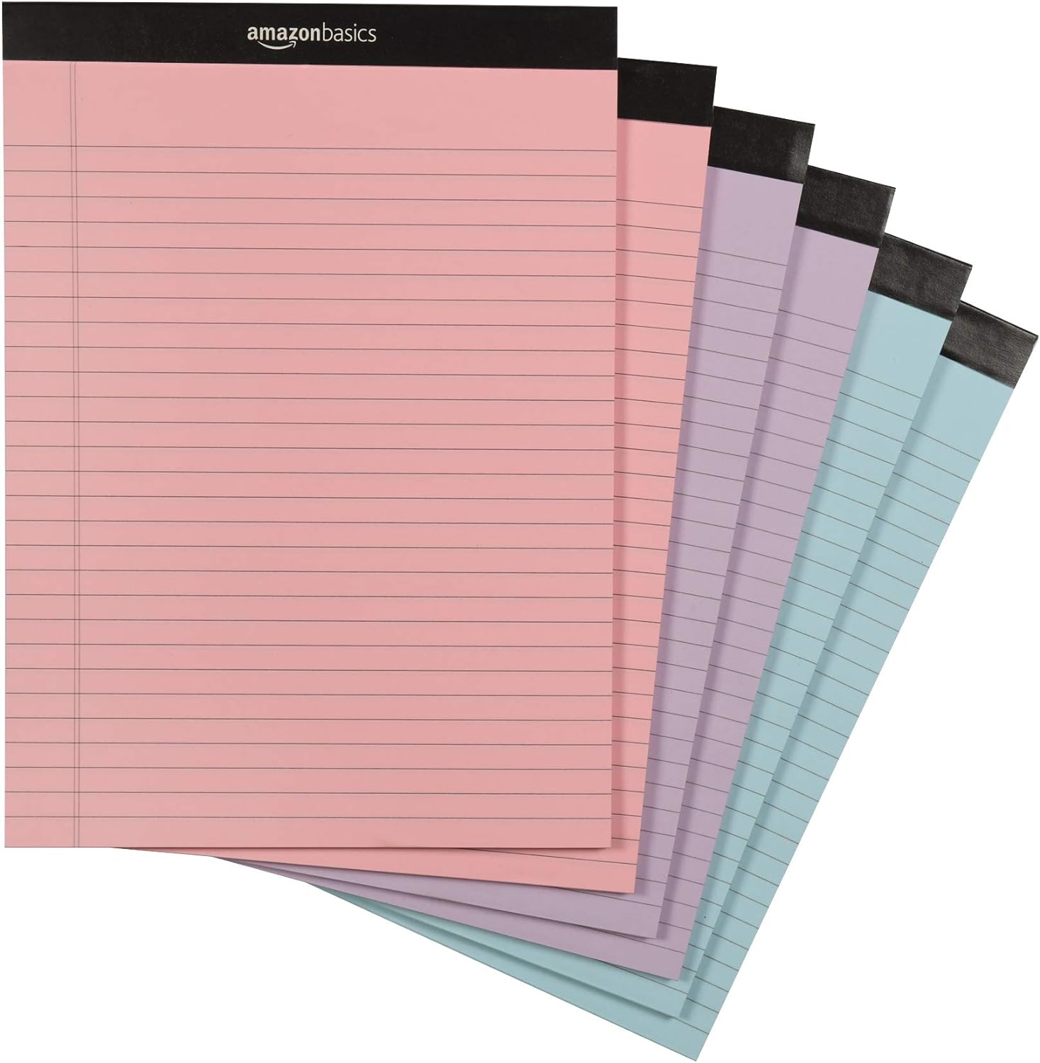 300-Count Multicolor Perforated Writing Pads x6