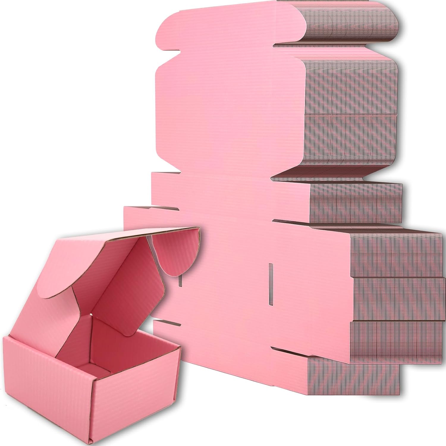 4x4x2 inches Small Shipping Boxes Set of 100 for Packaging