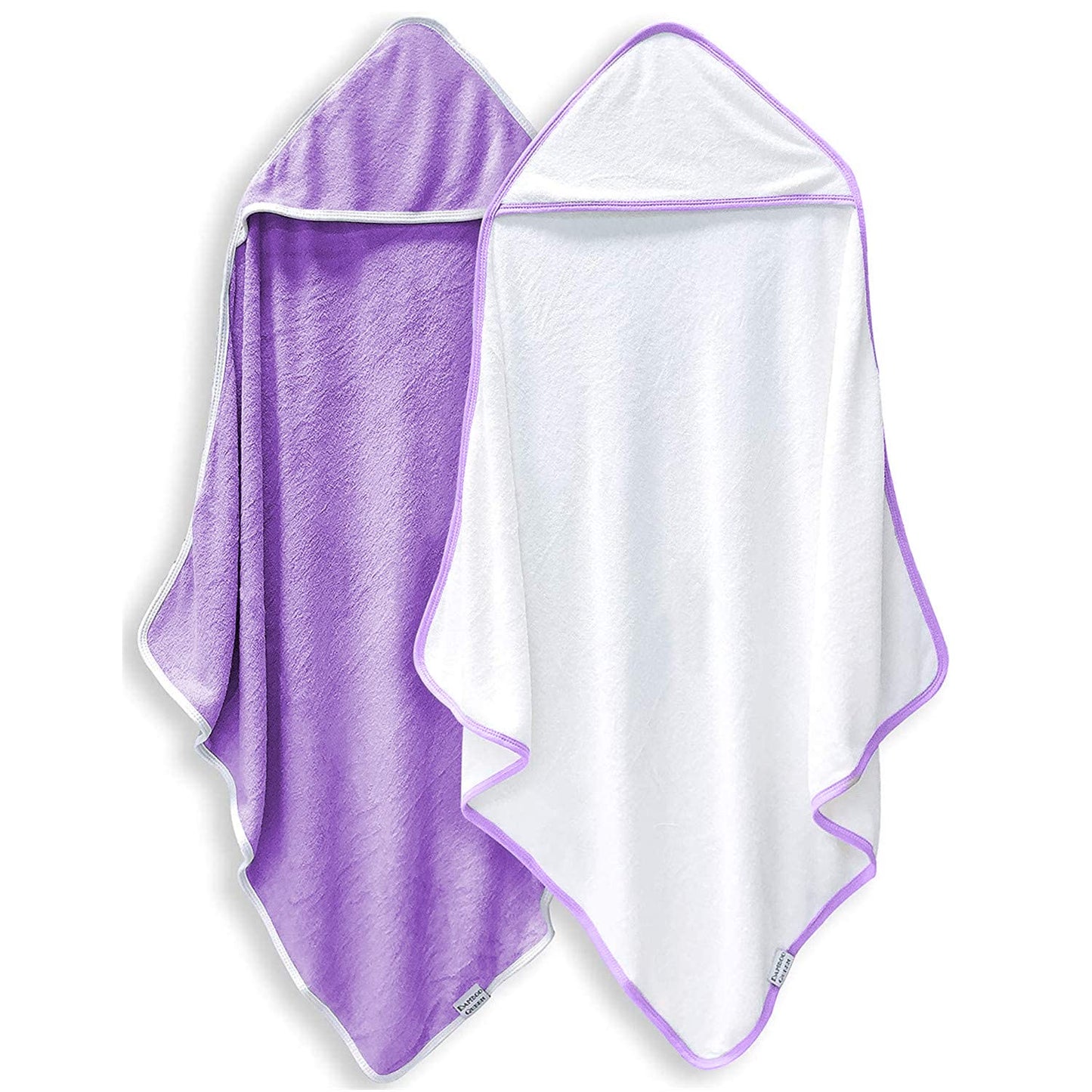 Ultra Soft Bamboo Baby Bath Towels - 2 Pack for Kids Comfort