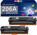 206A Black Toner Cartridge Compatible with 206A W2110A - High Yield