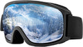 Anti-Fog OTG Ski Goggles - Clear Vision Over Glasses for Skiing