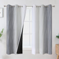 Estelar Textiler Ombre Blackout Curtains 42Wx63L 2 Panels - Full Room