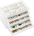 ProCase Earring Holder Organizer Jewelry Box with 5 Drawers