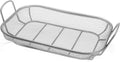 Outset Stainless Steel Grill Roasting Basket - Durable Mesh Roaster