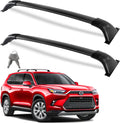 Heavy Duty Black Roof Rack Cross Bars 260lbs Compatible with Grand