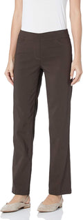 SLIM-SATION Women's Wide Band Pull-on Relaxed Leg Pants - Tummy