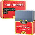 Top Loaders for Cards 35pt - Clear 3x4 Card Protectors 1000 Pack