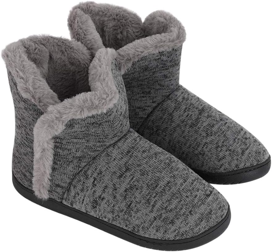 Warm Slipper Boots: Cozy Indoor/Outdoor Comfort by Clobeau