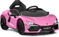 Licensed Lamborghini Revuelto Kids 12V Ride On Car - Parent Remote