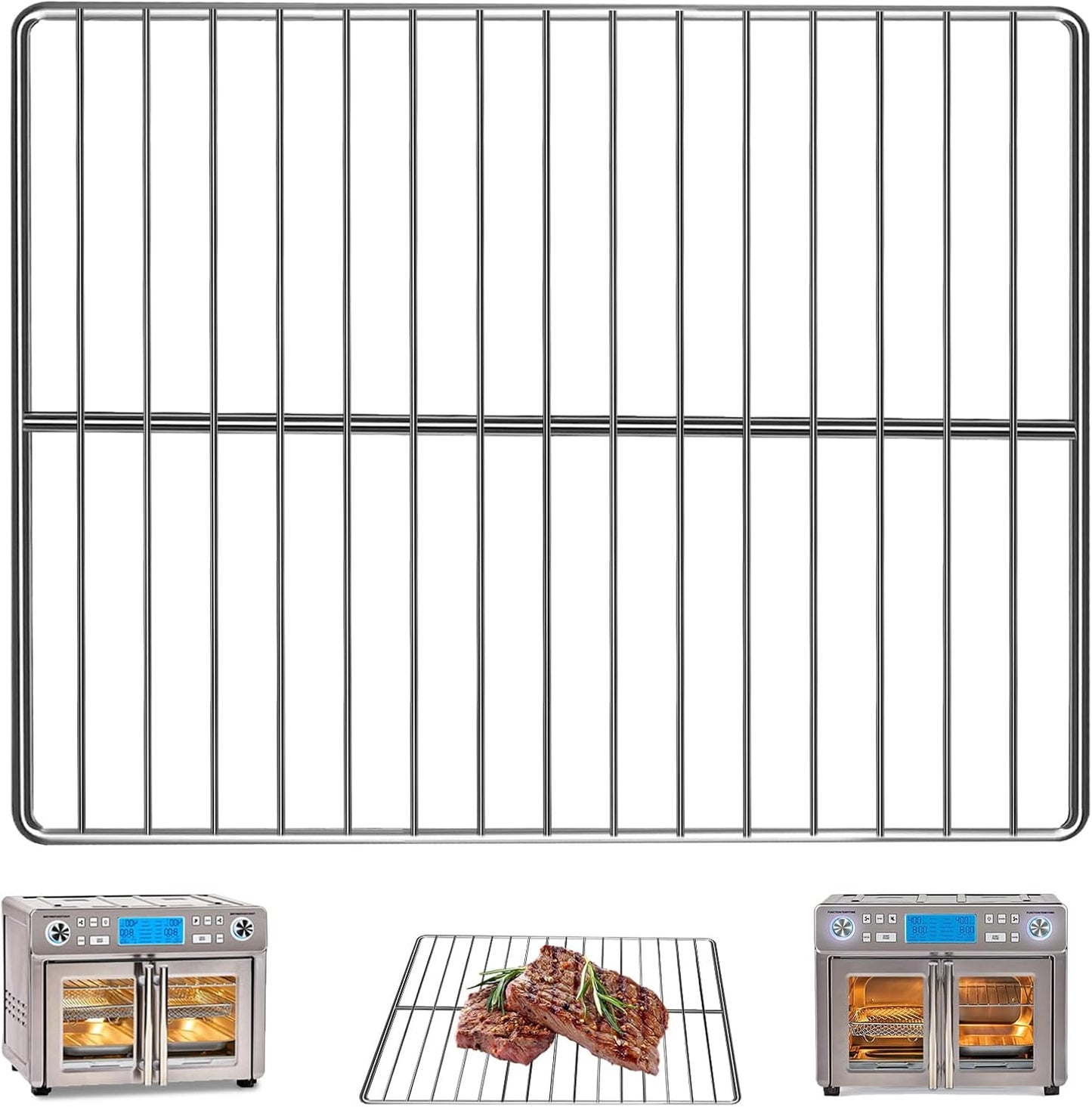 Stainless Steel Air Fryer Rack for 360 Air Fryer