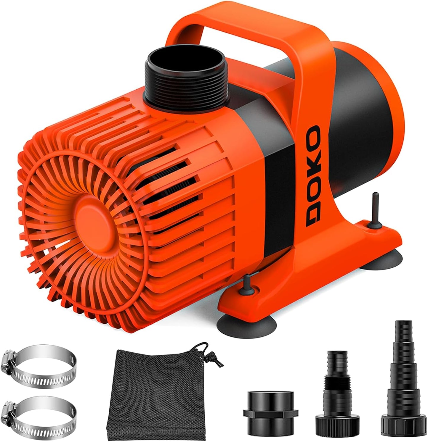DOKO Submersible Water Pump: 2600GPH for Ponds and Fountains