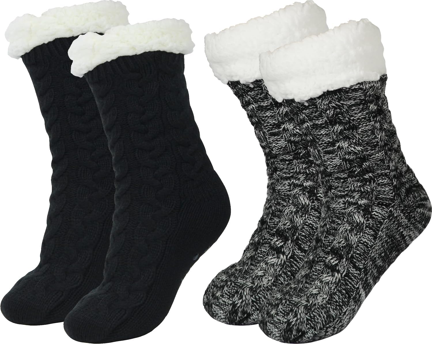BenSorts Women Winter Thick Slipper Socks for Cozy Comfort