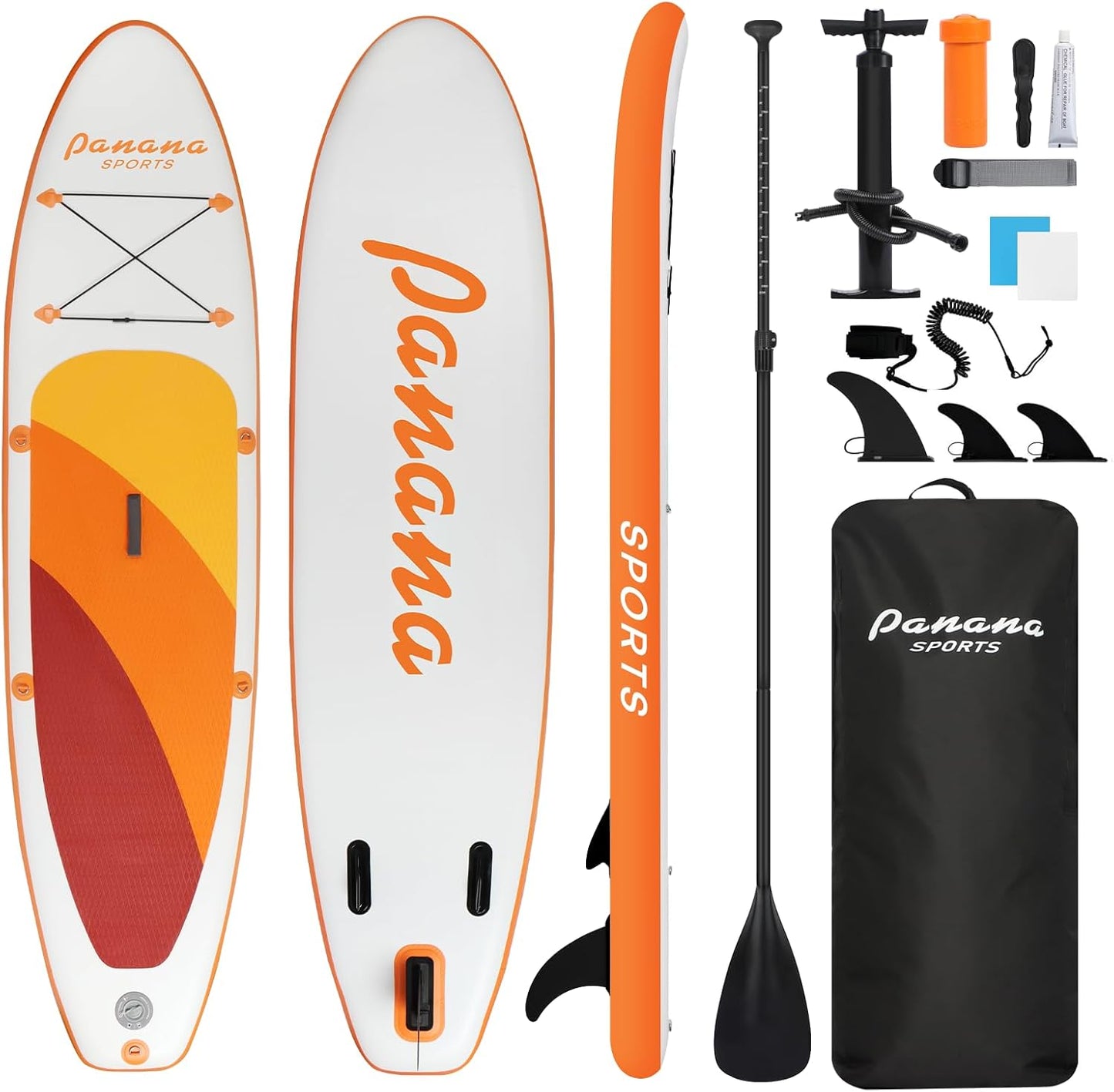 Panana Inflatable Stand Up Paddle Board for All Skill Levels