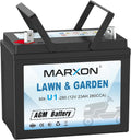 MARXON U1 280CCA Riding Lawn Mower Battery - Reliable Power for Garden