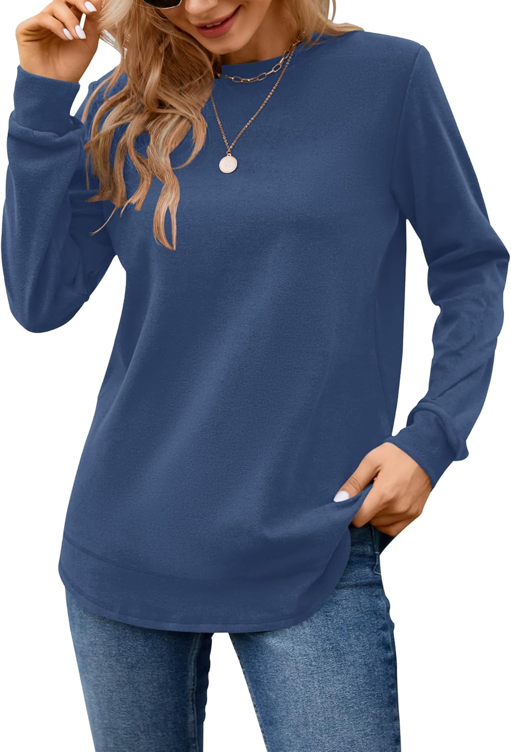 MOLERANI Cozy Crewneck Sweatshirt for Women
