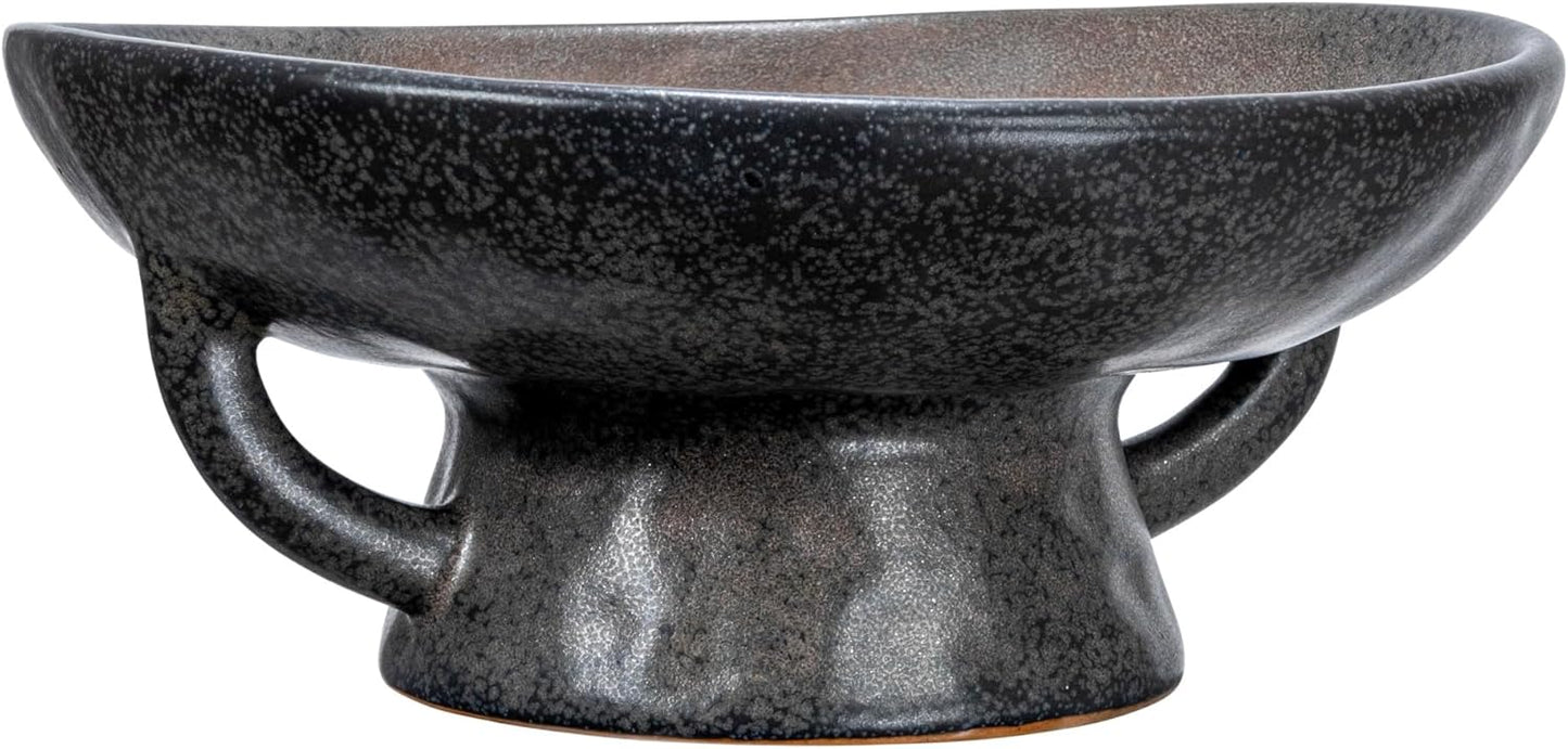 Creative Co-Op Stoneware Bowl with Handle for Unique Serving