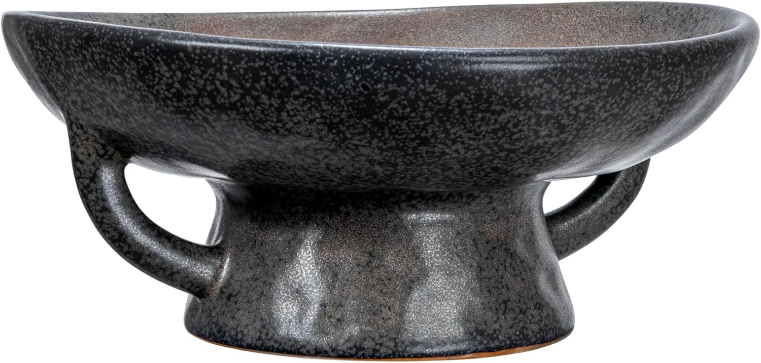 Creative Co-Op Stoneware Bowl with Handle for Unique Serving
