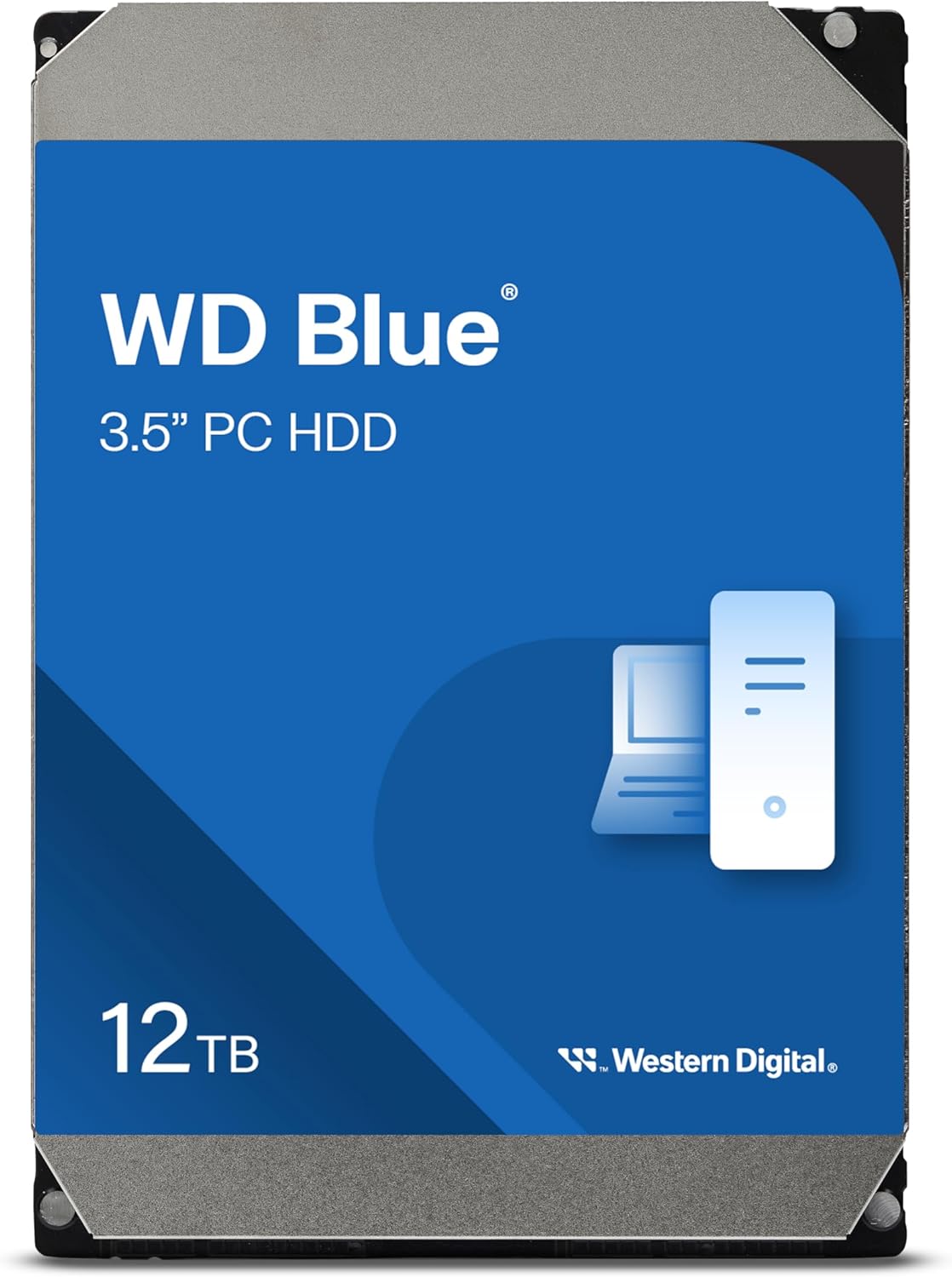 12TB WD Blue Internal Hard Drive for Reliable Everyday Computing