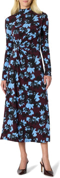 Fit and Flare Long-Sleeved Short Maxi Dress - Demi's Pick