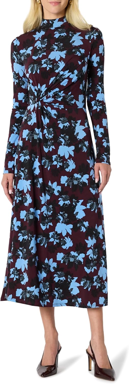 Demi's Pick Women's Fit and Flare Long-Sleeved Maxi Dress