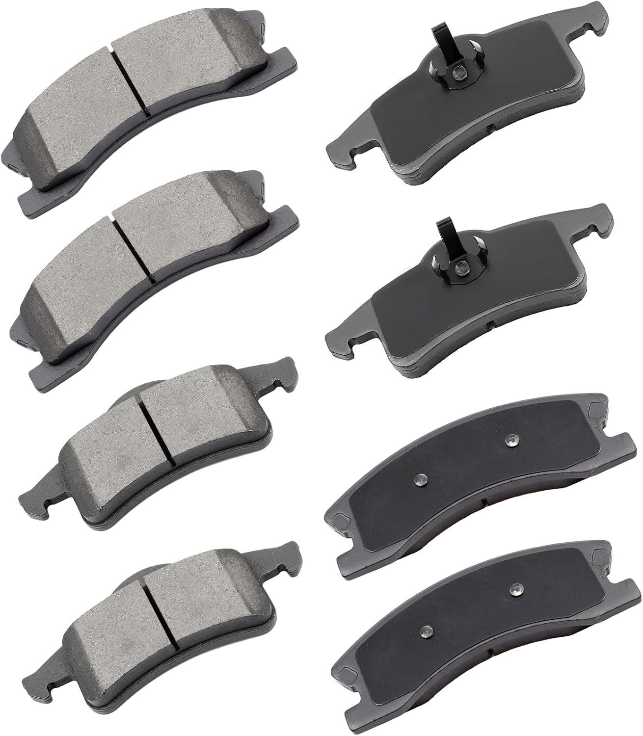 cciyu D945 D791 Front Rear Ceramic Brake Pads Kits for Jeep